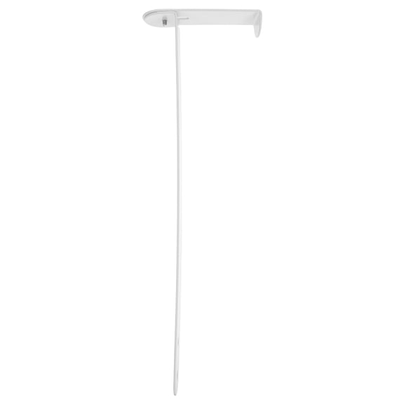 LOLIPPYY Flexible No Drill White Pegboard Door Hanger with Strong Load Bearing Hooks for Kitchen and Workshop