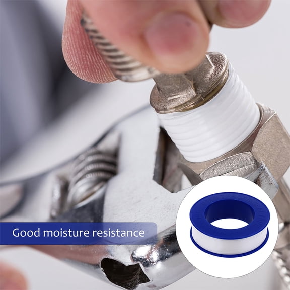 LOLIPPYY Flexible White Ptfe Thread Seal Tape for Pipe Water Sealing and Plumbing Applications