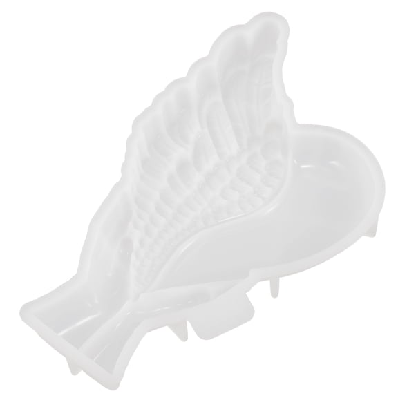 LOLIPPYY Flexible White Silicone Mold for Epoxy Resin Casting, Handmade Crafts, and Art Projects