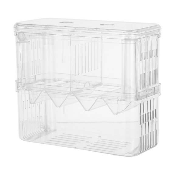 LOLIPPYY Floating Fish Breeding Box for Aquarium with Clear Window and Easy Maintenance