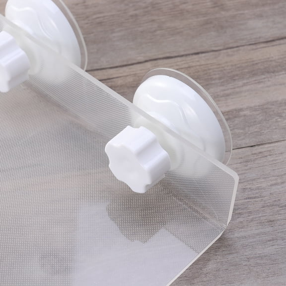 LOLIPPYY Floating Turtle Platform with Suction Cups White Acrylic Turtle Basking Dock Safe for Aquarium