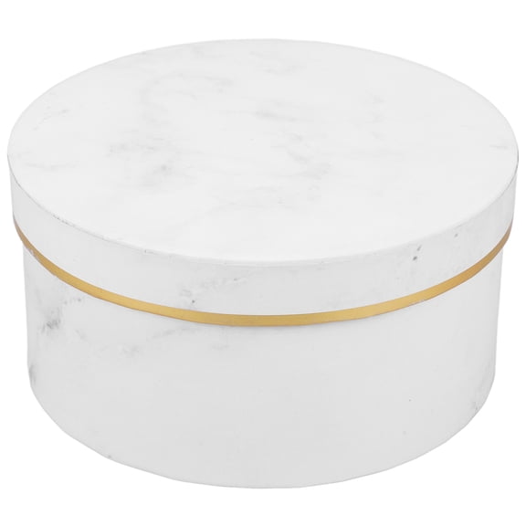 LOLIPPYY White Floral Design Packaging Box 1 Piece Flower Storage and Packing Holder