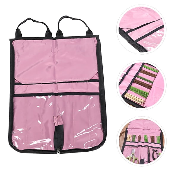 LOLIPPYY Flower Arranging Kit Pink Oxford Cloth Safe for Long Time Use 1Set