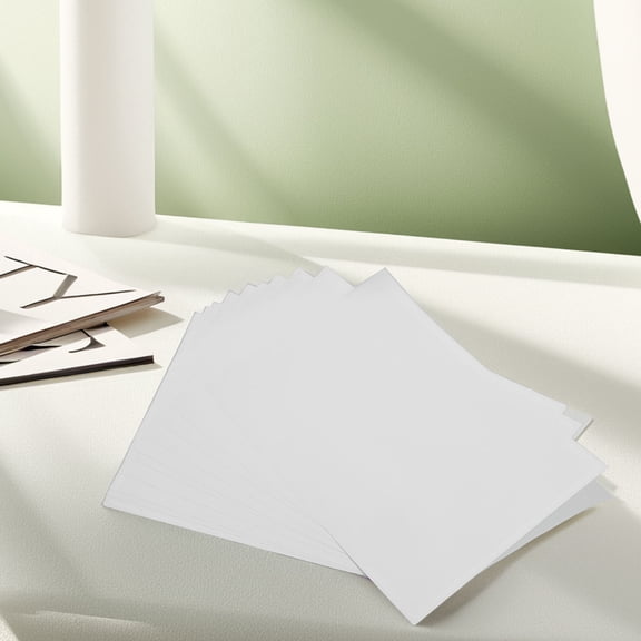 LOLIPPYY Foil Sheets For Crafts Mirror Cardstock Silver 10 Sheets Crafting Invitations Decorations