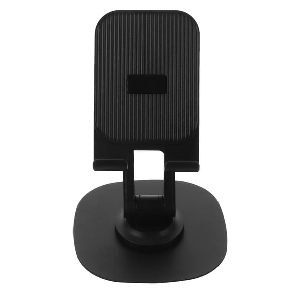 LOLIPPYY Foldable Black Desktop Phone Holder with Adjustable Angle and Sturdy Structure for Bass Drum Use