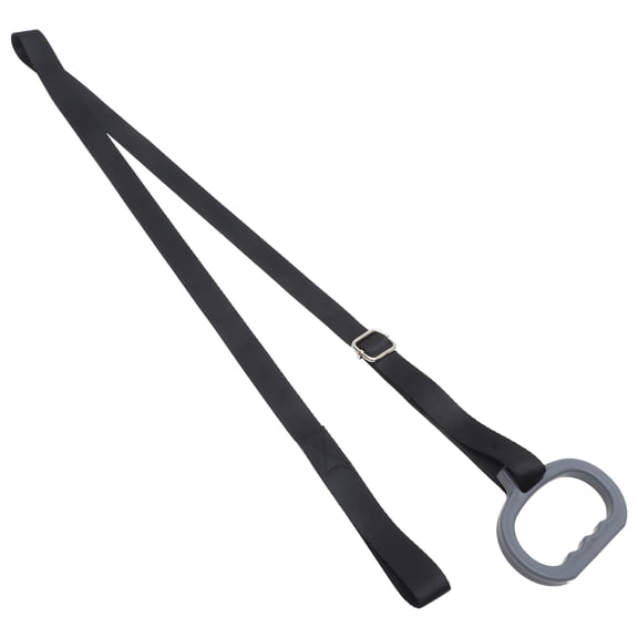 LOLIPPYY Foldable Black Nylon Deer Carrier Strap Wear Resistant Hunting Accessory for Outdoor Use