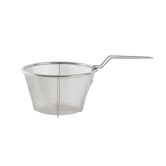 LOLIPPYY Foldable Handle Fry Basket Small Fry Basket Stainless Steel 1Set