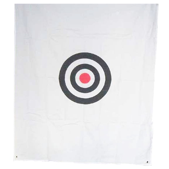 LOLIPPYY Foldable White Chipping Net with Targeting Cloth for Indoor Outdoor Golf Practice and Training