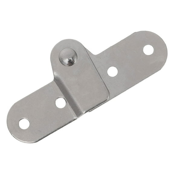 LOLIPPYY Folding Ladder Replacement Hinge for Attic Stairs in Silver Color 1Pcs