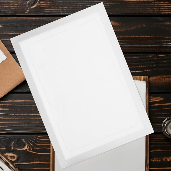 LOLIPPYY Folio Document Organiser for Wide Application in Silver Iron 1 Set