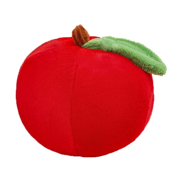 LOLIPPYY Food Shaped Pillows Apples Plush Red Hugging Pillow 1Set For Floating Window
