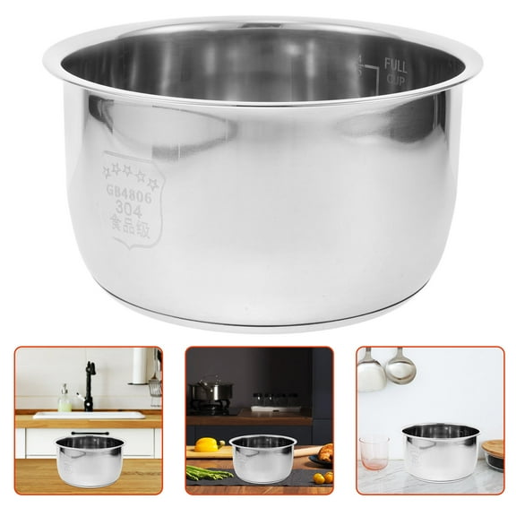 LOLIPPYY Foodi Replacement Parts Inner Pot Cooking Stews Stainless Steel for Daily Family Cooking 1Pack