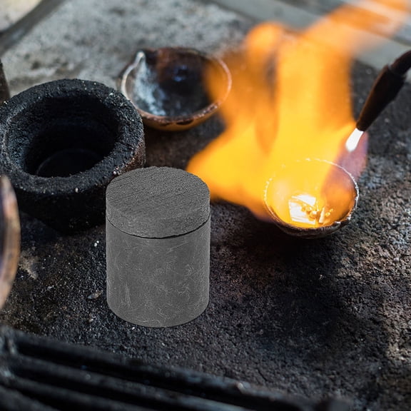 LOLIPPYY Foundry Crucible Graphite Melting Tool For Home Use 1Pack Black