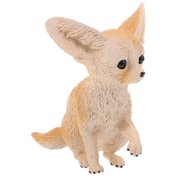 LOLIPPYY Fox Model for Home and Office Decoration Plastic Material Cute Collectible