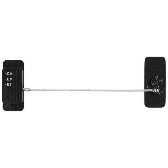 LOLIPPYY Fridge Locks For Adults Secure Password Lock Black 1Pcs