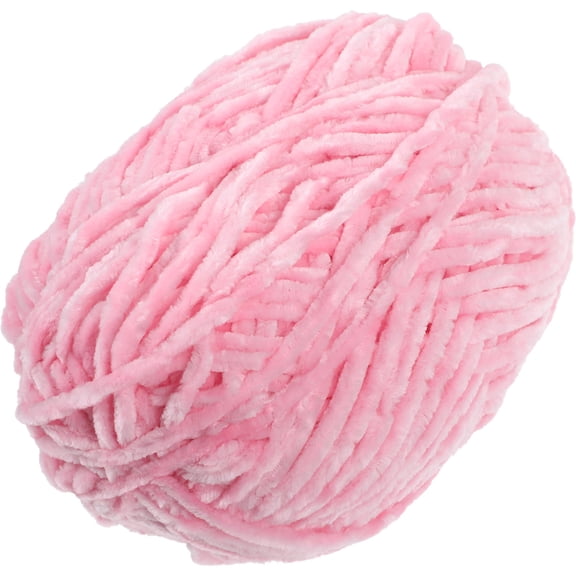 LOLIPPYY Friendly Pink Wool Yarn for Knitting Soft Skin Friendly Yarn for Knitting and Crochet