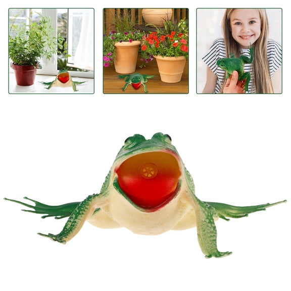 LOLIPPYY Frog Shape Figurines Realistic Frogs Model PVC 1Set