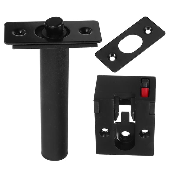 LOLIPPYY Front Door Safety Chain Anti Theft Chain Bolt Black Door Guard 1 Set