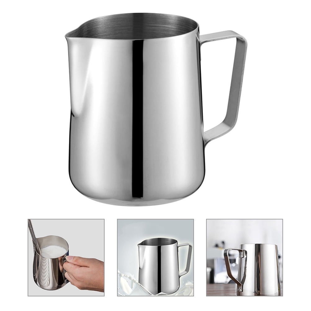 LOLIPPYY Frothing Jug Pitcher Simple Design Kitchen Use 1Pack - Walmart.com