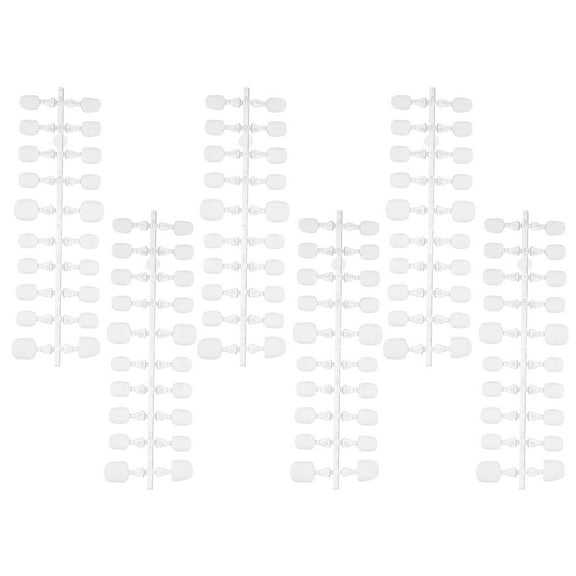 LOLIPPYY Full Cover Transparent Press on Nail Tips Plastic Kit for Stylish Nail Designs