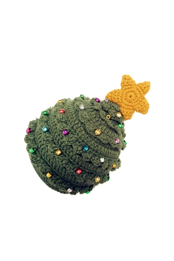 Handmade Green Crochet Hat for Adults, Funny Crochet Style Hat, 1 Set