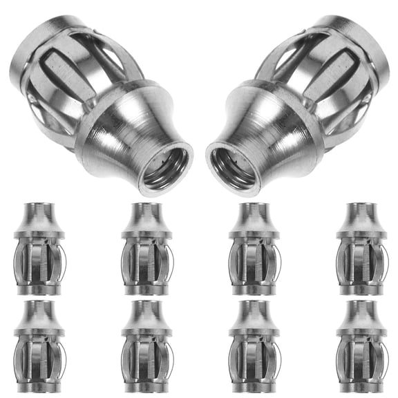 LOLIPPYY G4 Socket Fixtures with M10 Threaded Fastener Assorted Color Metal Lamp Bulb Holder 10 Count for Lamp Use