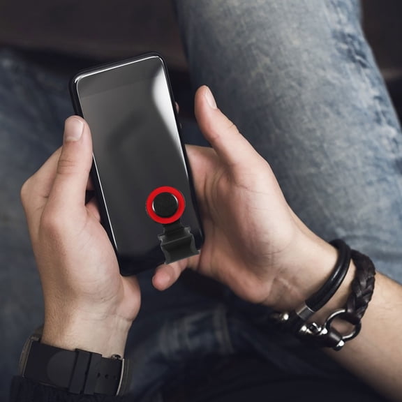 LOLIPPYY Black Game Trigger Controller for Phones, High Sensitivity, Easy Setup, Compatible with Mobile Gaming Devices