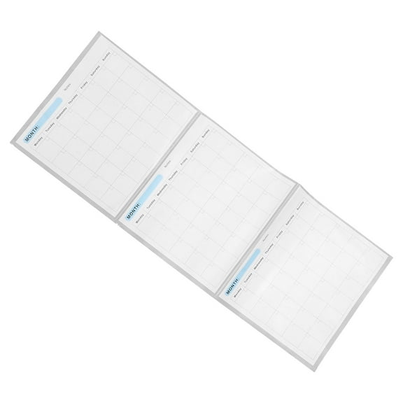 LOLIPPYY Giant Whiteboard Calendar for Wall with Undated Yearly Planning and Flexible Schedule