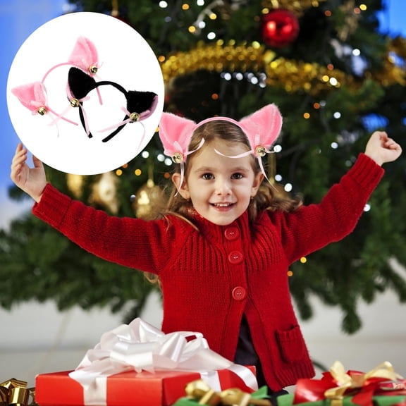 LOLIPPYY Girly Headbands Furry Ears Headwear Outfit Style for Cosplay and Festival Celebrations 2Pcs