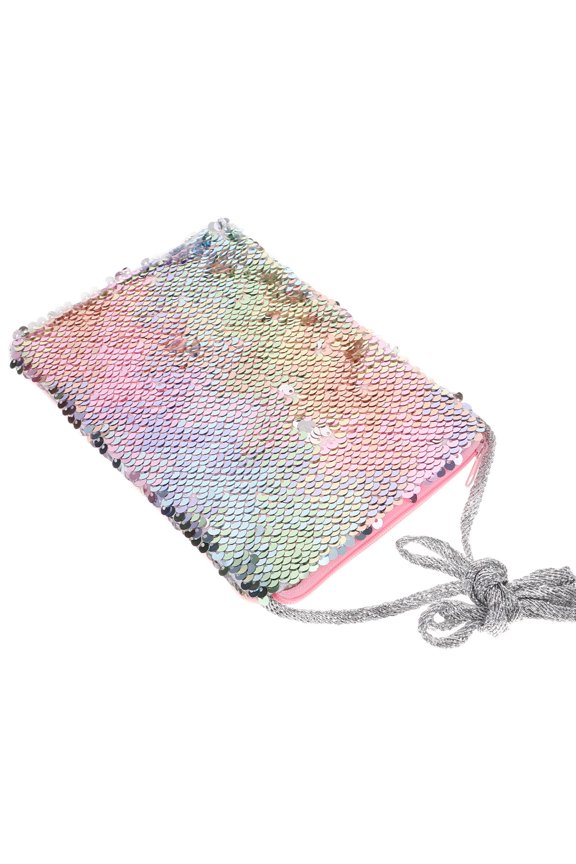 Glitter Handbag Square Shoulder Bag with Soft Strong Material for Comfortable Carry and Everyday Use