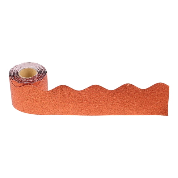 LOLIPPYY Glitter Sticker Paper Border Tape for Bulletin Board Trim and Classroom Wall Decoration