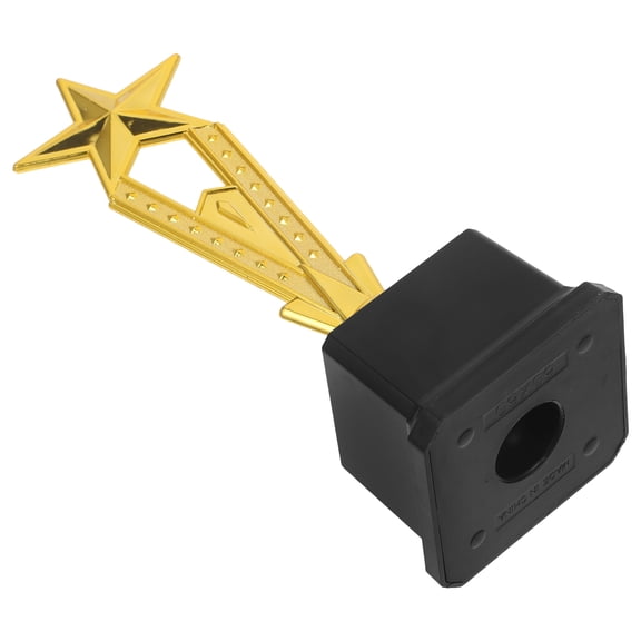 LOLIPPYY Golden ABS Plastic Trophy for Sports Matches Award Ceremony Party Competition Size 7.5 Inches