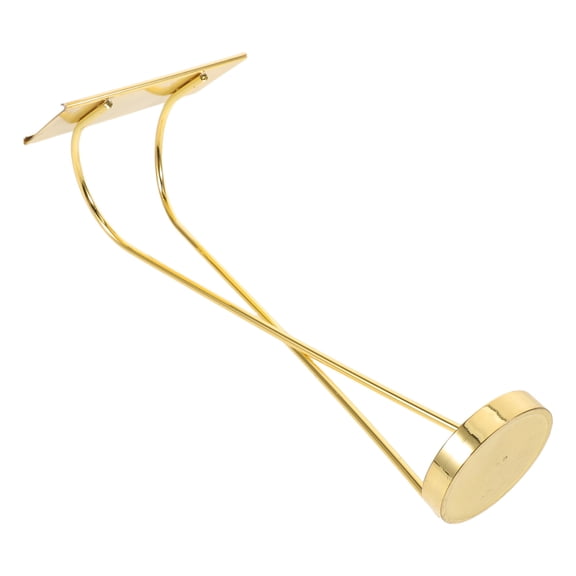 LOLIPPYY Golden Desktop Card Holder Stand for Memo Notes and Table Sign Display