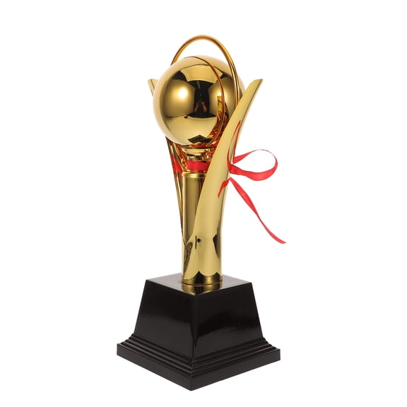 LOLIPPYY Golden Football Sports Trophy Metal Cup Award for Soccer Basketball Championship Winner Prize