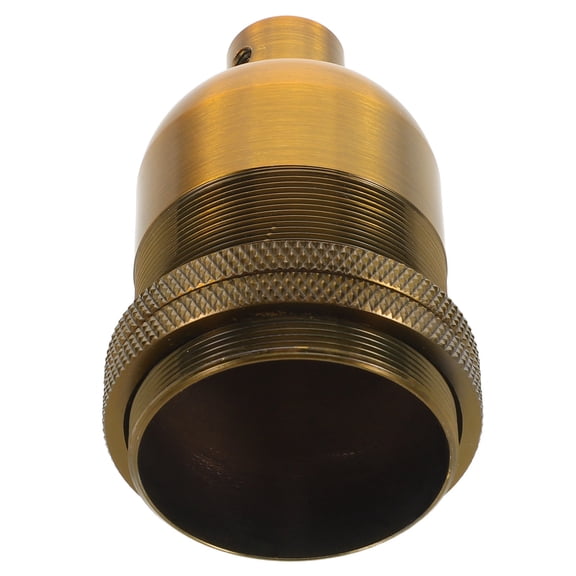 LOLIPPYY Golden Industrial Style Lamp Holder Base for Home DIY Lighting and Pendant Light Sockets