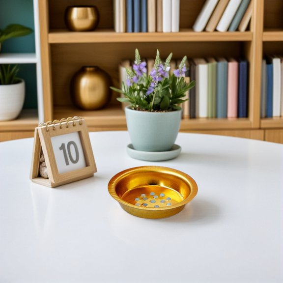 LOLIPPYY Golden Iron Burner for Camping and Home Use with Unique Middle Eastern Design and Accessories