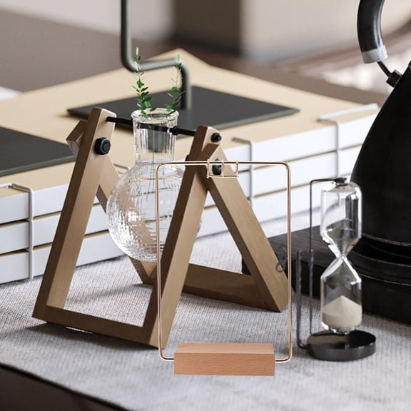 LOLIPPYY Golden Metal Calendar Display Stand for Home and Office Desk, Easy Page Flipping Accessory, 3.5 x 8.5 Inches