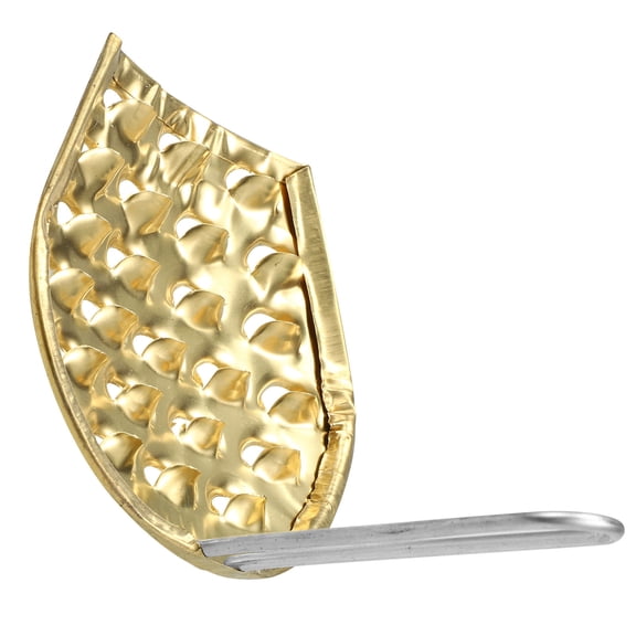 LOLIPPYY Golden Metal Bean Jelly Scraper - and Reusable Kitchen Tool for Noodle Making and Food Preparation