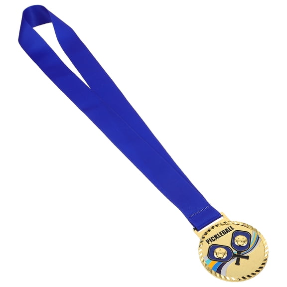 LOLIPPYY Golden Metal Sports Medal with Enamel Finish for Pickleball Awards and Athletic Event Decorations