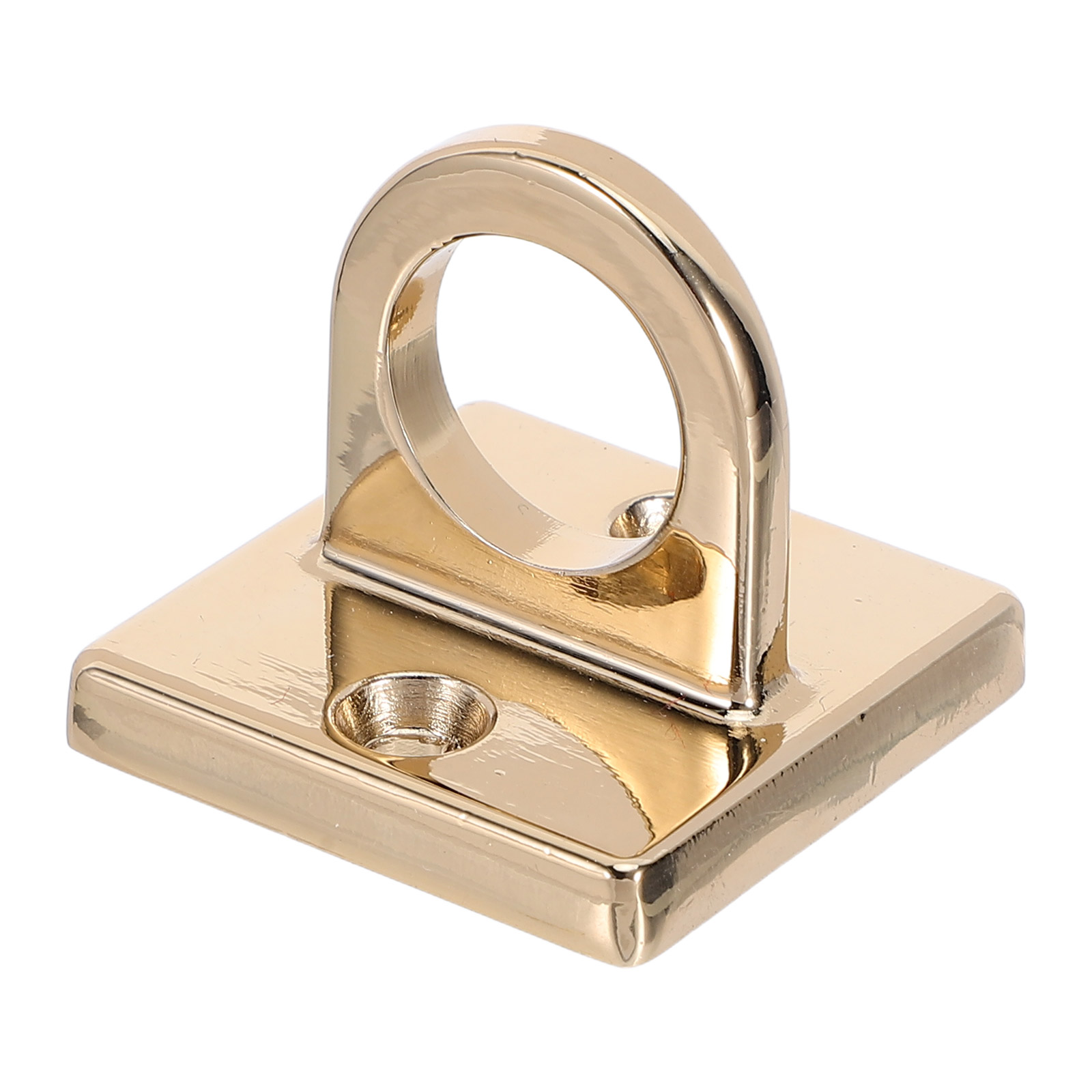 Hook For Rope LOLIPPYY Golden Pad Eye Plate Hook for Rope Barrier Hanging with Heavy ...