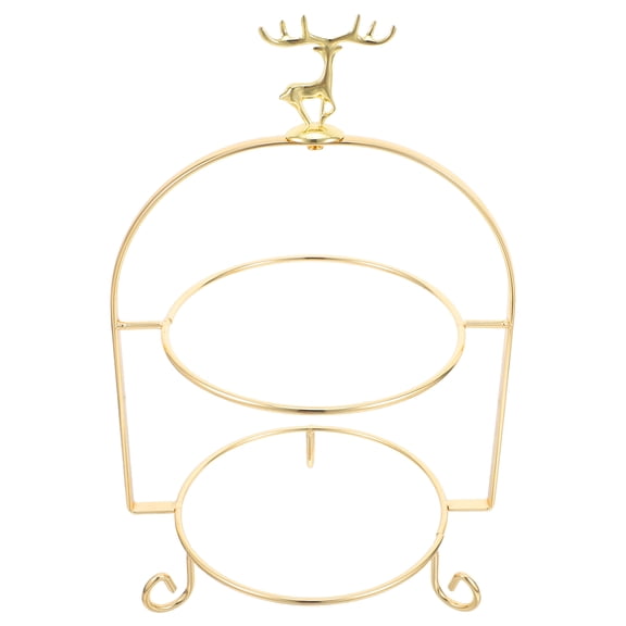 LOLIPPYY Tiered Plate Stand for Easy Setup at Casual Gatherings, Perfect for Parties and Home Use, 1 Set