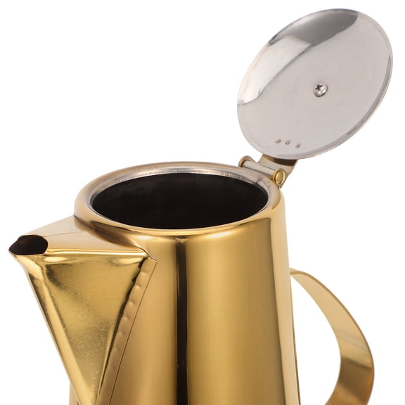 LOLIPPYY Golden Water Jug Pitcher Insulated Tea Pitcher Stainless Steel 1Pack