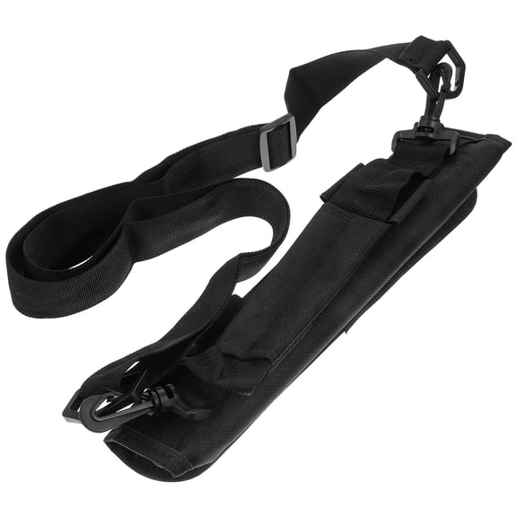 LOLIPPYY Golf Carry Bag Golf Pouch Black Nylon for Travel with Golf Equipment 1Set