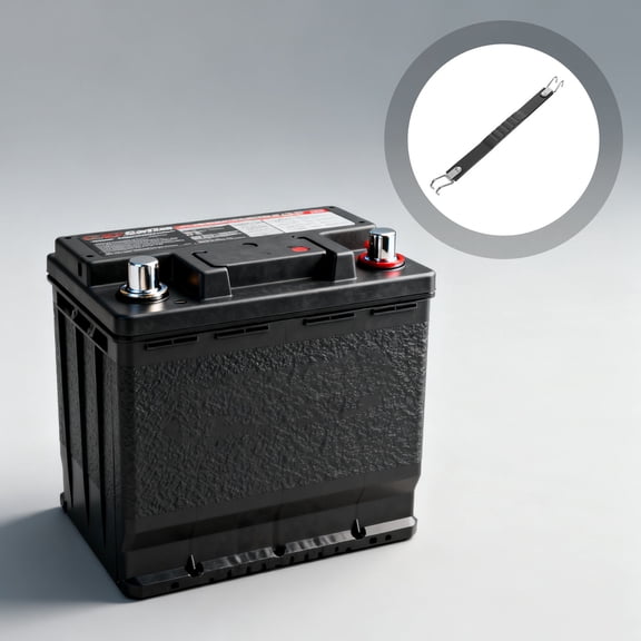 LOLIPPYY Golf Cart Battery Lifting Belt with Robust Construction and Easy Installation Black