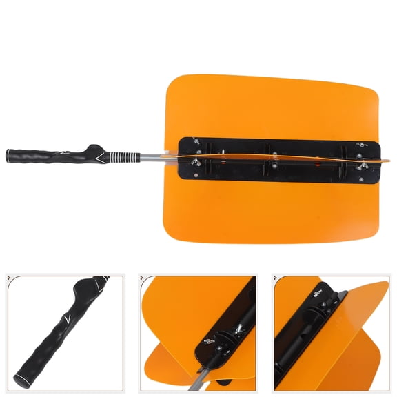 LOLIPPYY Golf Practice Tool Golf Swing Trainer Aid with Wind Resistance for Sports Enthusiasts 1Pack