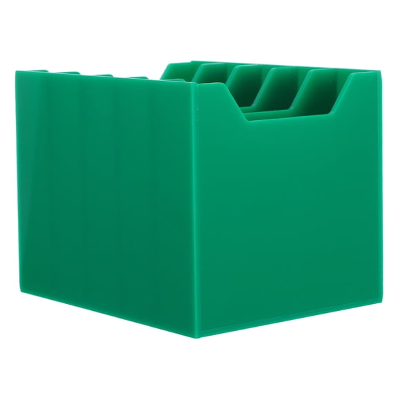 LOLIPPYY Green Acrylic Phone Storage Organizer Box for Group Phone Sorting in Offices