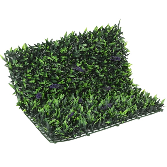 LOLIPPYY Green Faux Panel Artificial Grass Backdrop for Indoor and Outdoor Home Decor 40x60 Inches