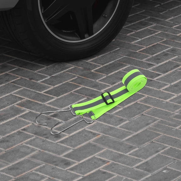LOLIPPYY Green Reflective Rope Cover Protector for Car Covers with Reinforced Design and Easy Installation
