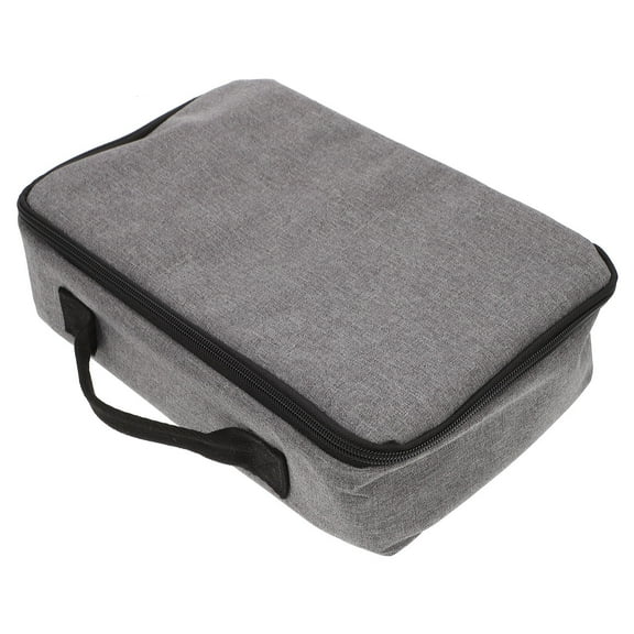 LOLIPPYY Grey Photo Printer Carrying Case Dustproof Waterproof Protective Storage Bag for Portable Use