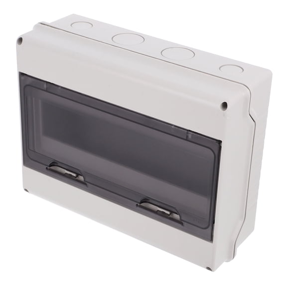 LOLIPPYY Grey Plastic Power Distribution Box for Home Versatile Circuit Accommodation